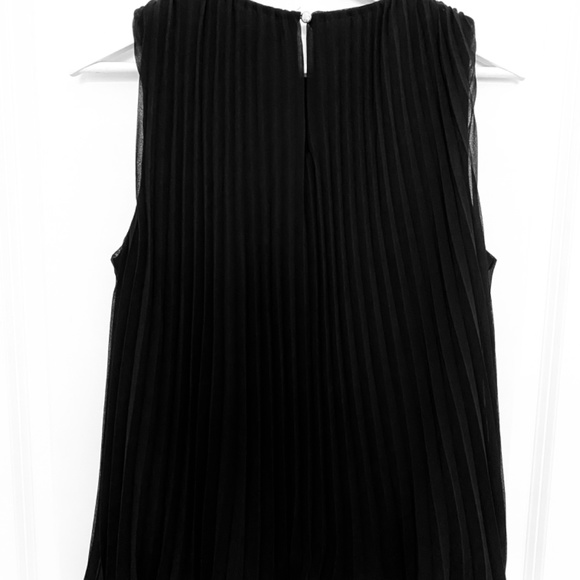 J Crew chiffon overlay swing top - Picture 2 of 5